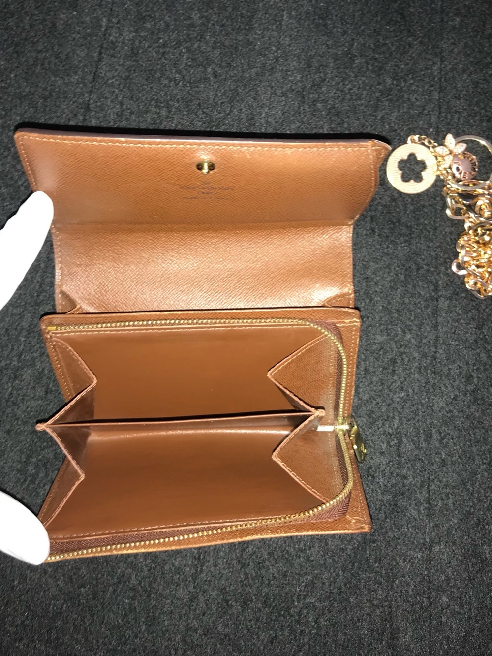 ✅AUTHENTIC LV COMPACT WALLET LOUIS VUITTON MONOGRAM - Picture 5 of 12